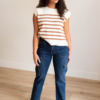 Morgan Dark Denim Cargo Jeans