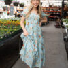 Addilynn Blue Floral Dress