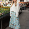 Addilynn Blue Floral Dress