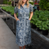 Adelynn Blue Floral Dress