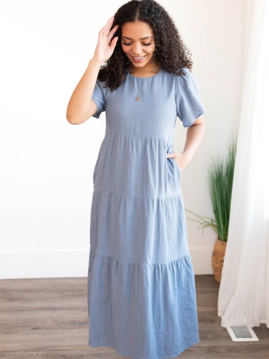 AnaliciaBlueGauzeTieredDress_DSC5347.jpg Analicia Blue Gauze Tiered Dress