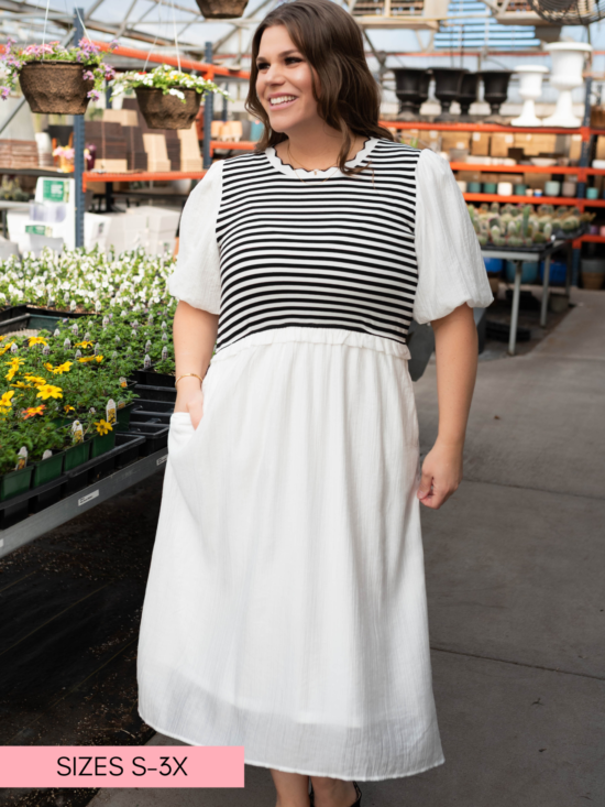 AnnikaWhiteStripedDresswebsiteimages.png Annika White Striped Dress