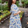 Ansley Blue Floral Dress