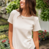 Ari Cream Ribbed Top