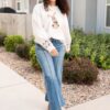 Ashlyn Pattern Cream Sweater
