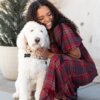 Aubrey Red Plaid Bow Dress