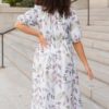 Audrie Lavender Floral Dress