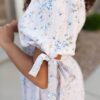 Azalea Lavender Floral Dress
