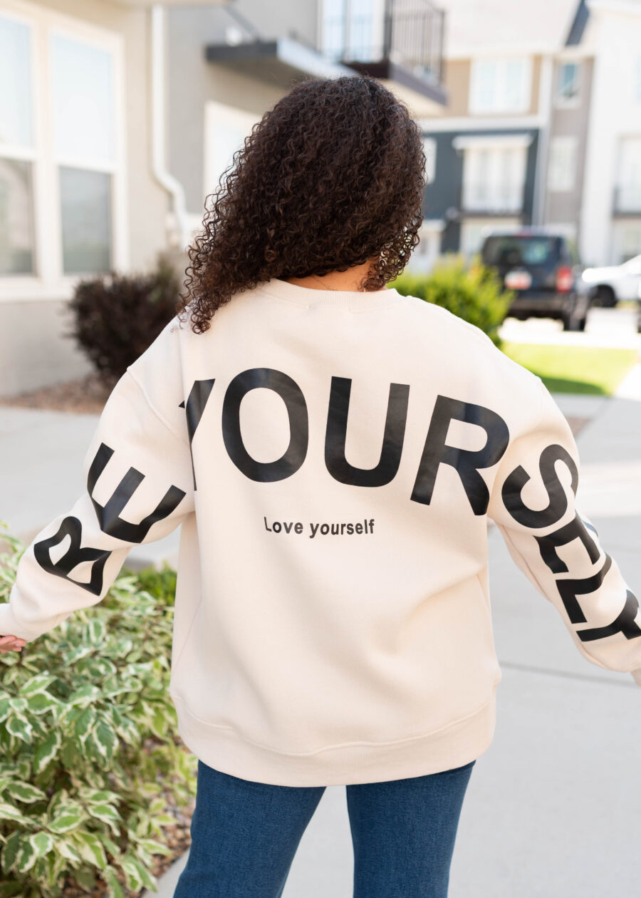 BeYourselfCreamPullover_DSC8021.jpg Be Yourself Cream Pullover