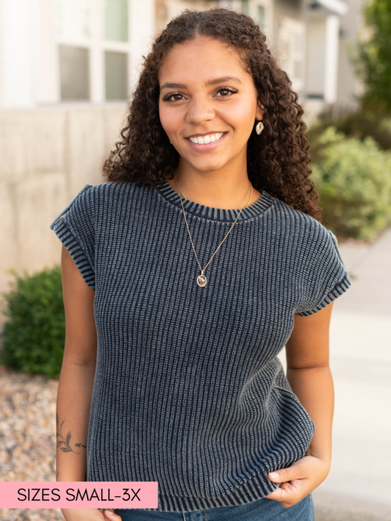 BelindaNavyKnitSweater.png Belinda Navy Knit Sweater