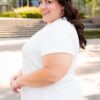 Bethany Blue Striped Top