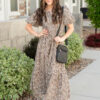 Bianca Leopard Print Dress