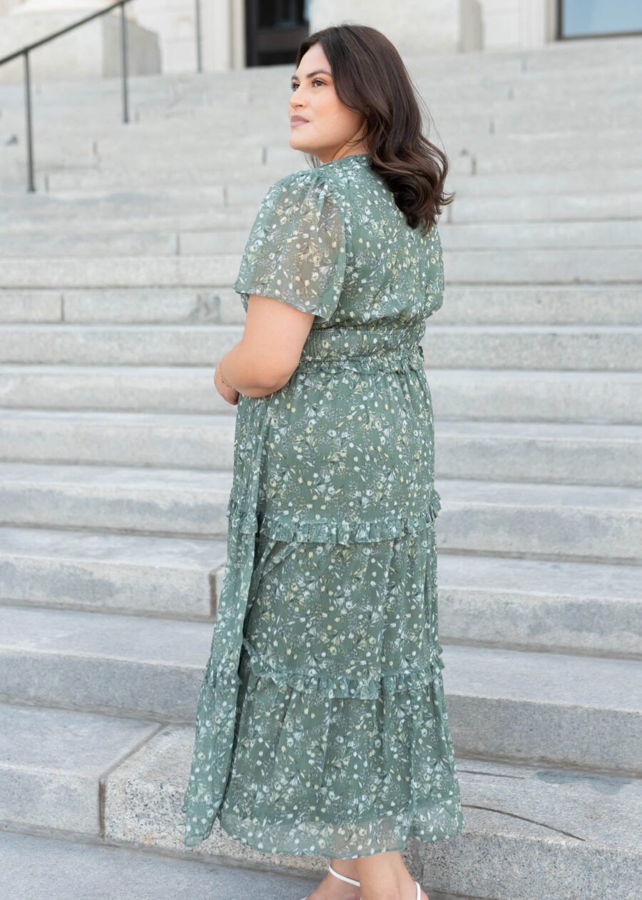 Blake Sage Floral Dress