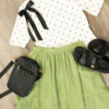 BrendieCreamPolkaDotRibbedTop.jpg Brendie Cream Polka Dot Ribbed Top