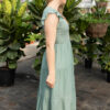 Brylee Sage Smocked Dress