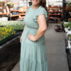 Brylee Sage Smocked Dress