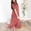 DSC2330.jpg Phoebe Terracotta Collared Dress