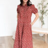 DSC2341.jpg Phoebe Terracotta Collared Dress