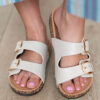 Miranda Tan Woven Sandals