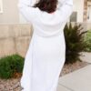 Molly White Embroidered Bodice Dress