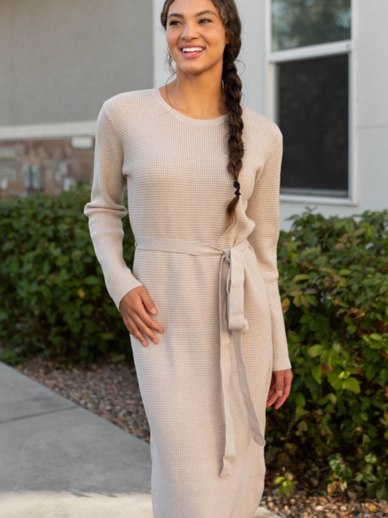 NicolettaStoneWaffleSweaterDress3.png Nicoletta Stone Waffle Sweater Dress