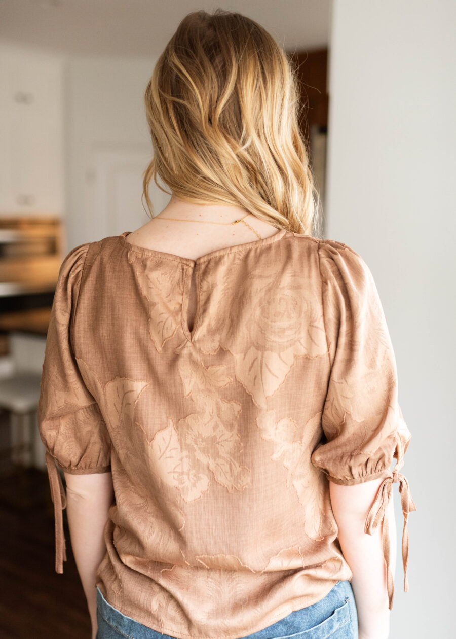 NoaBrownFloralTop_DSC1466.jpg Noa Brown Floral Top