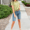 PeonyOliveBasicTee13.png Peony Olive Basic Tee