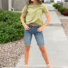 PeonyOliveBasicTee14.png Peony Olive Basic Tee