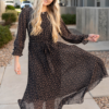 Rayleen Navy Multi Floral Dress