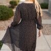 Rayleen Navy Multi Floral Dress