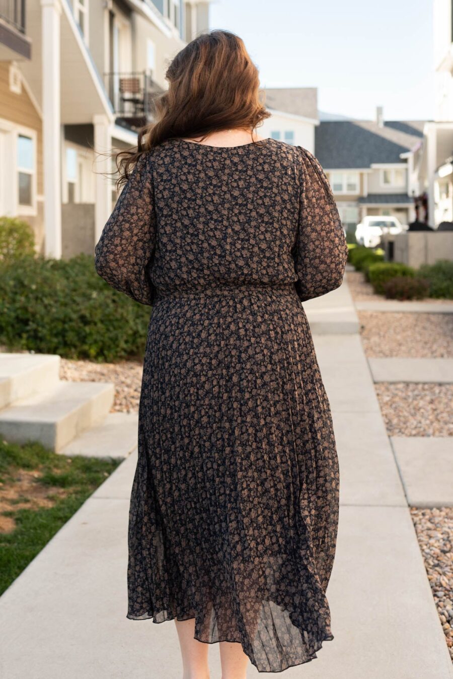 Rayleen Navy Multi Floral Dress