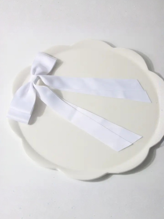 Remi White Bow