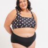 Retro Dot Scoop Bralette