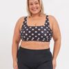Retro Dot Scoop Bralette