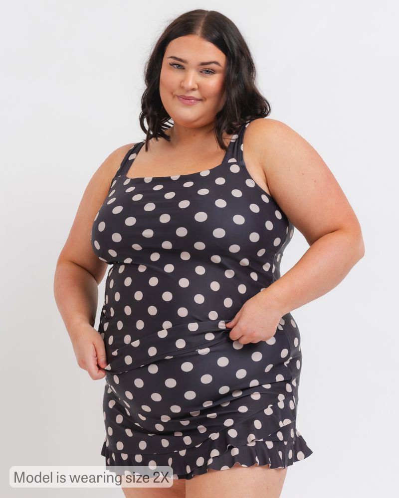 RetroDotSquareNeck2X3.jpg Retro Dot Square Neck Tankini Top