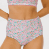 Whimsy Floral / Trellis Floral Reversible Ultra High-Waist Bottom