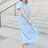 Rosa Blue Floral Dress