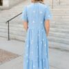 Rosa Blue Floral Dress