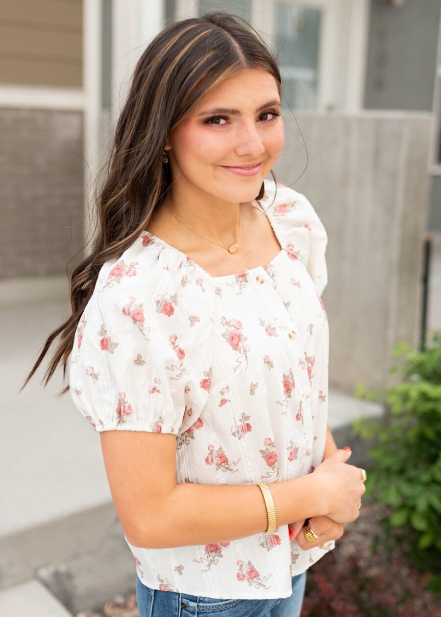 RosieIvoryFloralTop_DSC1098.jpg Rosie Ivory Floral Top