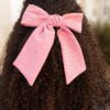 Shelley Red Gingham Bow