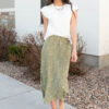 Tara White Short Sleeve Top