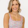 Whimsy Floral Scoop Bralette