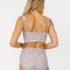 Whimsy Floral / Trellis Floral Reversible Ultra High-Waist Bottom