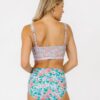 Whimsy Floral / Trellis Floral Reversible Ultra High-Waist Bottom