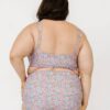 Whimsy Floral / Trellis Floral Reversible Ultra High-Waist Bottom