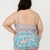 Whimsy Floral / Trellis Floral Reversible Ultra High-Waist Bottom