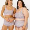 Whimsy Floral Scoop Bralette