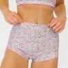 Whimsy Floral Retro Boy Short
