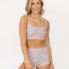 Whimsy Floral Retro Boy Short