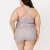 Whimsy Floral Retro Boy Short